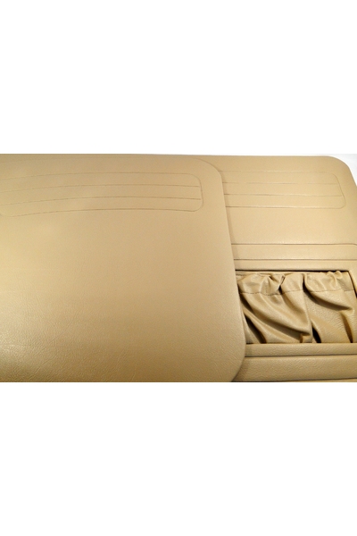FORRAÇÃO PORTA FUSCA ATÉ 76 C/BOLSA BEGE JOGO
