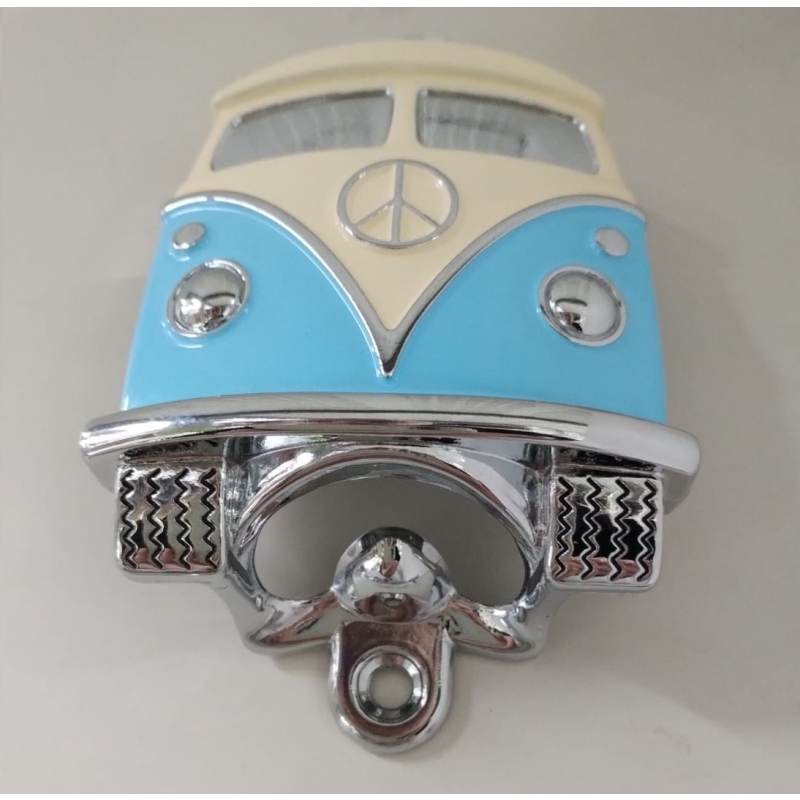 ABRIDOR DE GARRAFAS PARA PAREDE KOMBI 